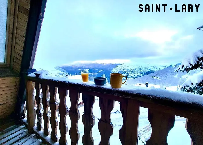 Chalé 6-8 Pers St Lary Alt1700m -100mdespistes Classe 4 Etoiles Saint-Lary-Soulan