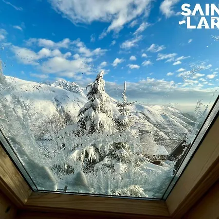 木屋 St Lary 1700m 4etoiles 9pers 100m Des Pistes 圣拉里苏朗