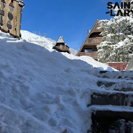 6-9 Pers St Lary Alt1700m -100mdespistes Classe 4 Etoiles Chalet *